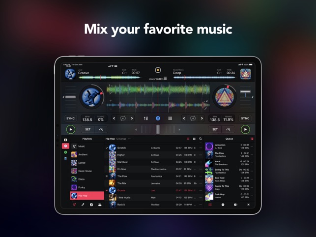 Playing mixvibes through airtunes 2